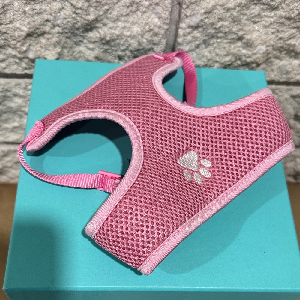 Pink dog Harness